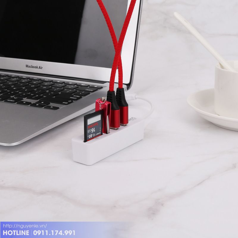 HUB CHIA CỔNG USB IN LOGO THEO YÊU CẦU