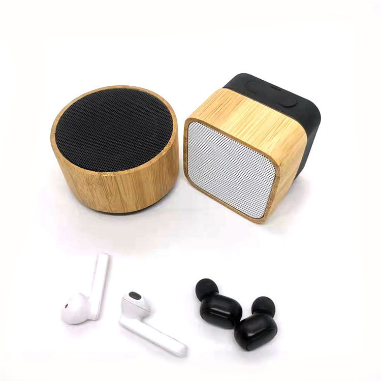 LOA BLUETOOTH BẰNG GỖ IN LOGO THEO YÊU CẦU