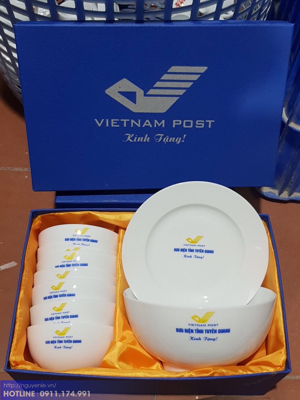 BỘ BÁT ĂN CƠM IN LOGO THEO YÊU CẦU